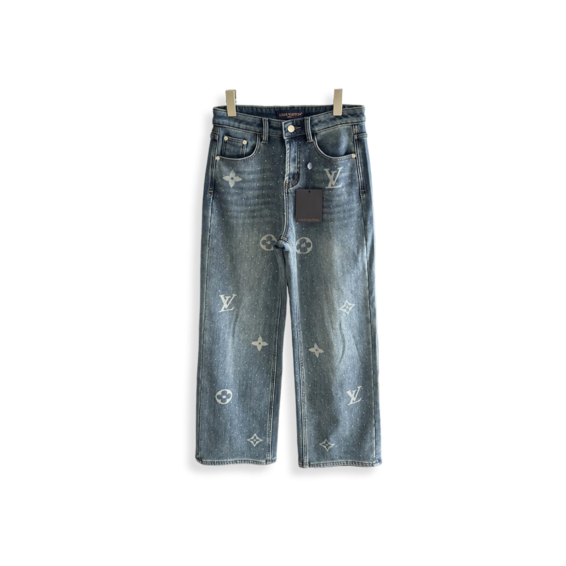 l0vis vvtt0n monogram De*1m pants